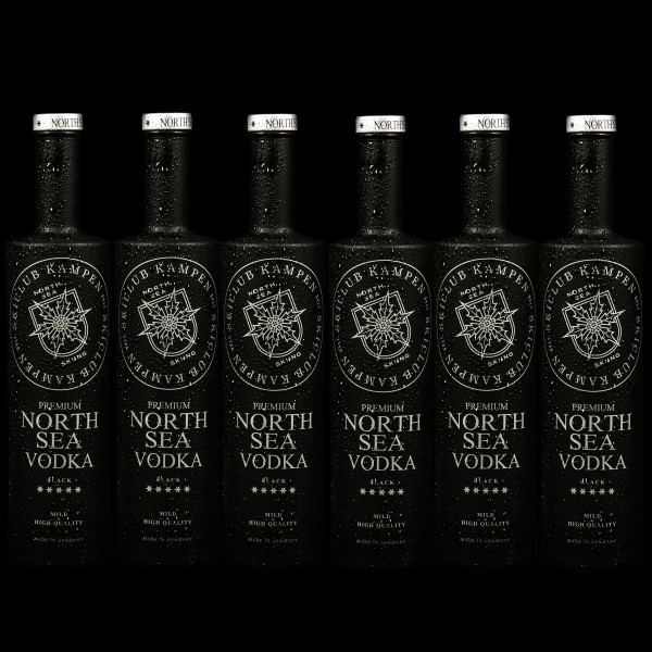 Flaschendisplay North Sea Vodka 0,7l sortenrein